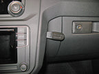 Brodit ProClip 855134 voor Volkswagen Caddy Life 2016-2020 en Volkswagen Caddy 2016-2020 - montagepositie op dashboard