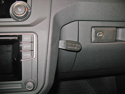 Brodit ProClip 855134 voor Volkswagen Caddy Life 2016-2020 en Volkswagen Caddy 2016-2020 - montagepositie op dashboard