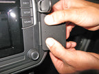 Brodit ProClip 855134 voor Volkswagen Caddy Life 2016-2020 en Volkswagen Caddy 2016-2020 - detail van dashboardmontage