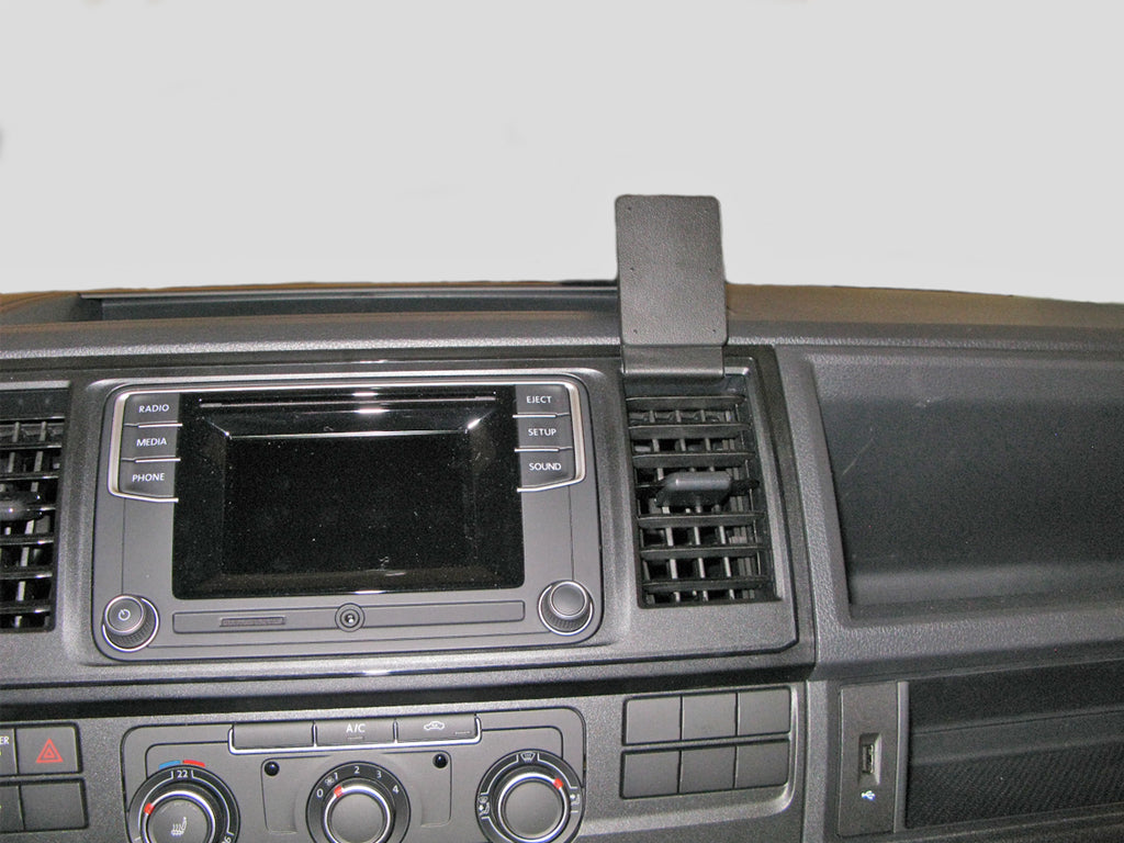 Brodit ProClip 855135 voor Volkswagen T6 Transporter/Pickup 2016-2020 en Volkswagen Caravelle 2016-2020 - productfoto zwarte ABS montagebasis