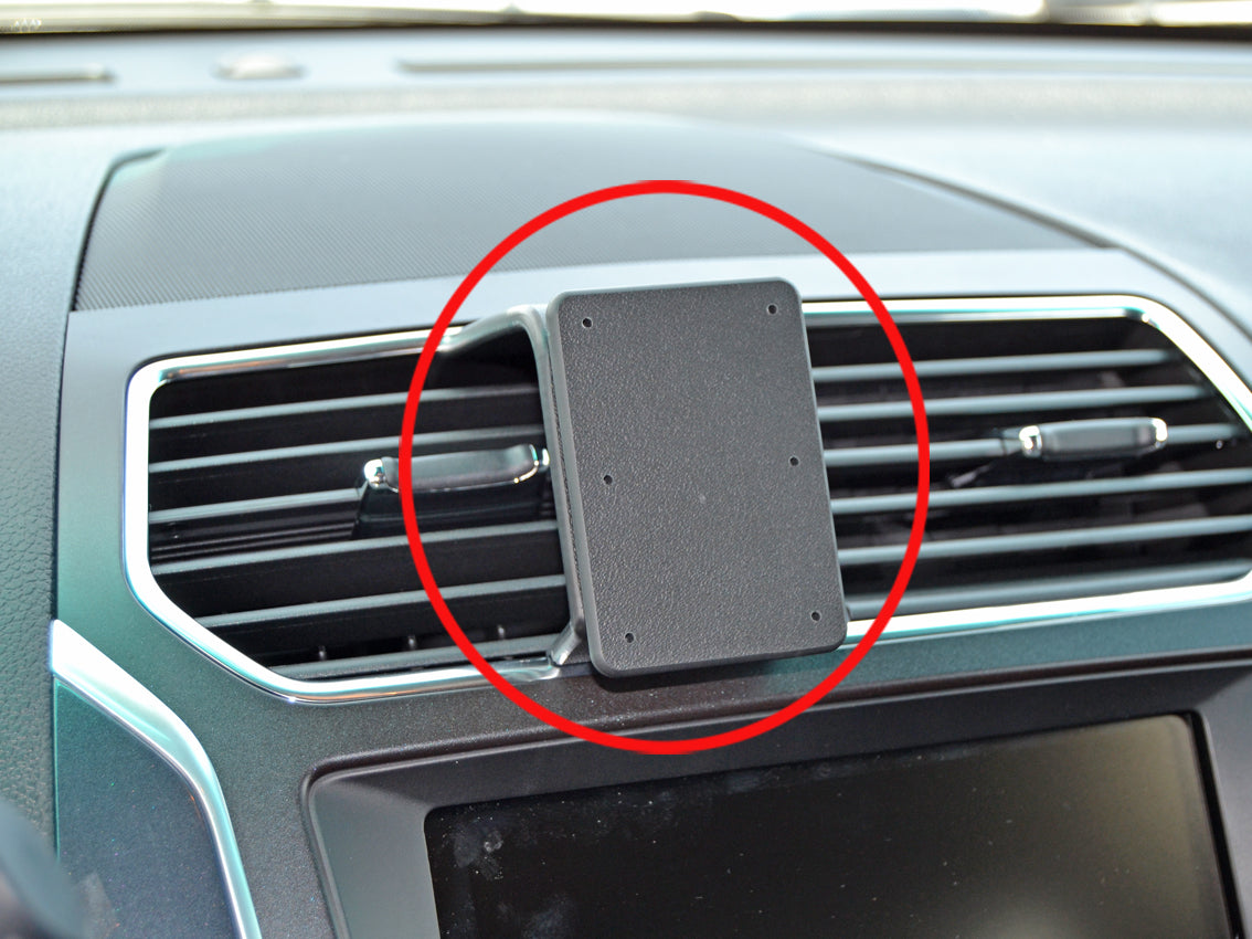 Brodit ProClip 855144 voor Ford Explorer Sport 2016-2019 en Ford Explorer 2016-2019 - productfoto zwarte ABS montagebasis