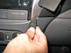 Brodit ProClip 855149 voor Fiat Fullback 2016-2021 en Mitsubishi L200 2016-2019 - montagepositie op dashboard
