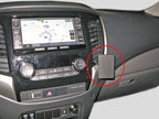 Brodit ProClip 855149 voor Fiat Fullback 2016-2021 en Mitsubishi L200 2016-2019 - productfoto zwarte ABS montagebasis