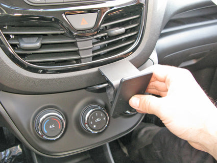 Brodit ProClip 855150 voor Opel Karl 2016-2020 - montagepositie op dashboard