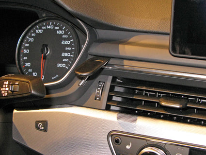 Brodit ProClip 855173 voor Audi S5 2017-2020, Audi A5 2017-2019 e.a. - montagepositie op dashboard