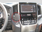 Brodit ProClip 855177 voor Toyota LandCruiser 200 2016-2021 - productfoto zwarte ABS montagebasis