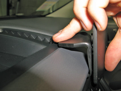 Brodit ProClip 855185 voor Ford Ranger 2016-2022 - detail van dashboardmontage