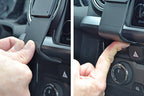 Brodit ProClip 855191 voor Toyota Tacoma 2016-2023 - detail van dashboardmontage