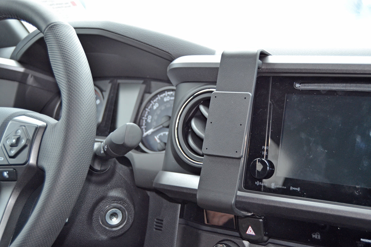 Brodit ProClip 855191 voor Toyota Tacoma 2016-2023 - productfoto zwarte ABS montagebasis