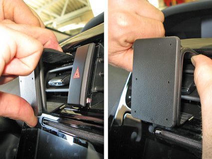 Brodit ProClip 855200 voor Toyota Prius 2016-2022 en Toyota Prius 2016-2023 - detail van dashboardmontage
