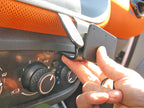Brodit ProClip 855217 voor Smart ForTwo 2015-2024 en Smart ForFour 2015-2022 - detail van dashboardmontage