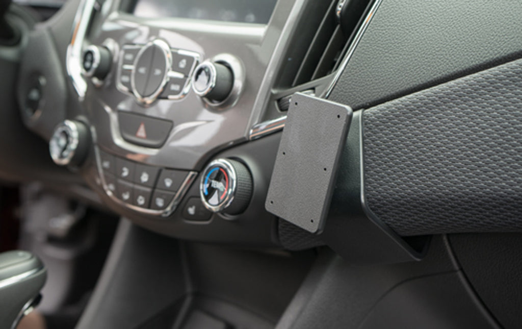 Brodit ProClip 855231 voor Chevrolet Cruze 2016-2020 - productfoto zwarte ABS montagebasis