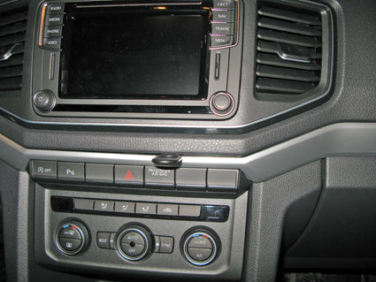 Brodit ProClip 855259 voor Volkswagen Amarok 2017-2023 - montagepositie op dashboard