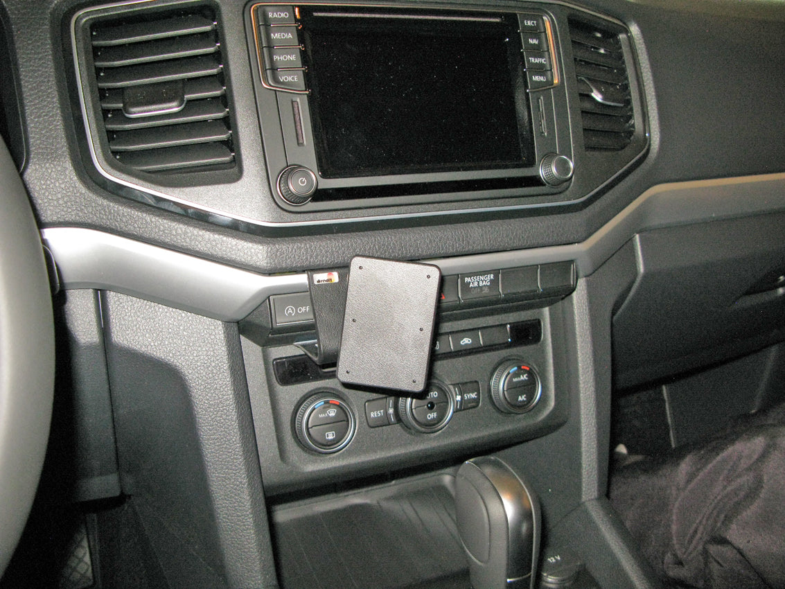 Brodit ProClip 855259 voor Volkswagen Amarok 2017-2023 - productfoto zwarte ABS montagebasis