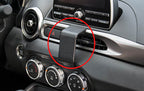 Brodit ProClip 855268 voor Fiat 124 Spider 2017-2022 - productfoto zwarte ABS montagebasis