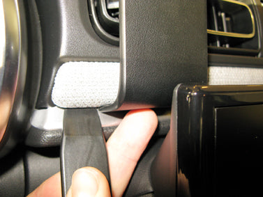 Brodit ProClip 855281 voor Citroen C3 2017-2021 - montagepositie op dashboard