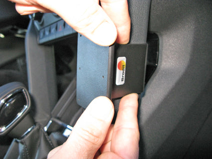 Brodit ProClip 855293 voor Skoda Kodiaq 2017-2023 en Skoda Karoq 2018-2026 - ProClip geplaatst in het voertuig