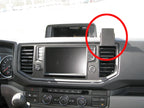 Brodit ProClip 855303 voor MAN TGE 2019-2024 en Volkswagen Crafter 2017-2024 - productfoto zwarte ABS montagebasis