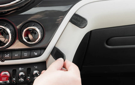 Brodit ProClip 855312 voor Mini Countryman 2017-2023 - montagepositie op dashboard