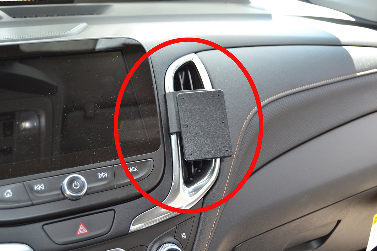 Brodit ProClip 855318 voor Chevrolet Equinox 2018-2024 - productfoto zwarte ABS montagebasis
