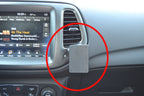 Brodit ProClip 855324 voor Jeep Compass 2017-2021 - productfoto zwarte ABS montagebasis