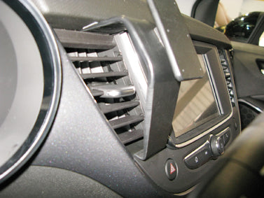 Brodit ProClip 855329 voor Opel Grandland X 2018-2021 en Opel Crossland X 2018-2021 - detail van dashboardmontage