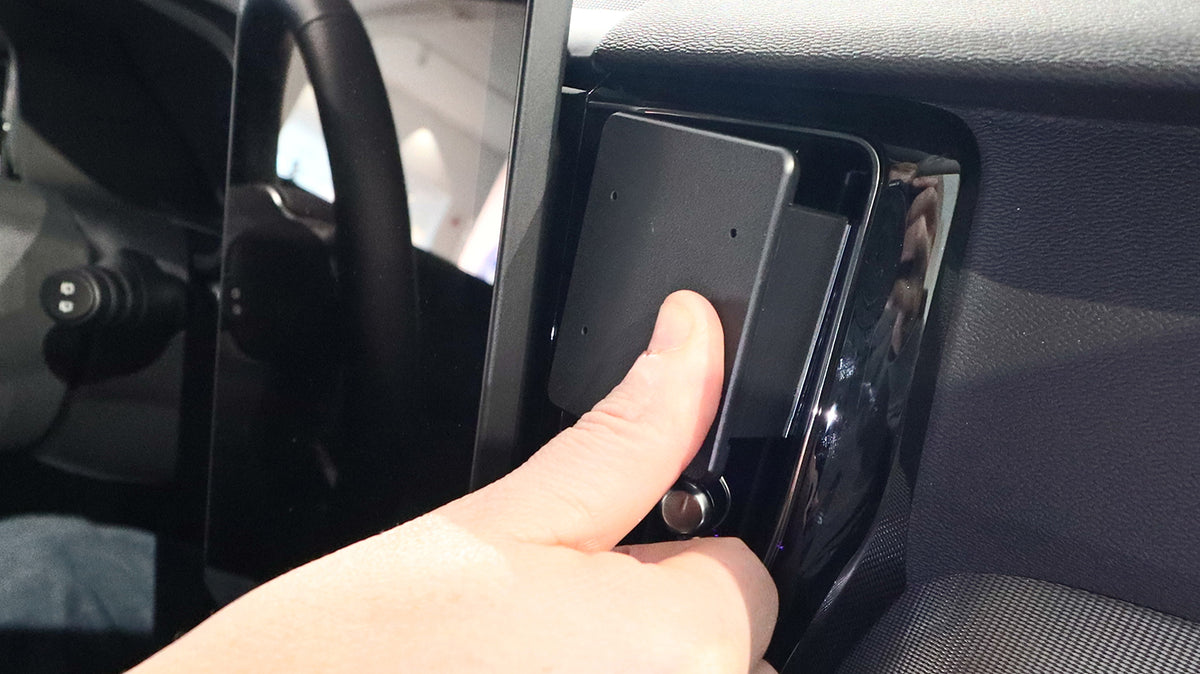 Brodit ProClip 855342 voor Volvo XC60 2018-2026, Volvo V60 2019-2026 en Volvo S60 2019-2025 - ProClip geplaatst in het voertuig
