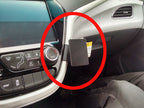 Brodit ProClip 855346 voor Chevrolet Bolt 2018-2021 en Opel Ampera-e 2018-2022 - productfoto zwarte ABS montagebasis
