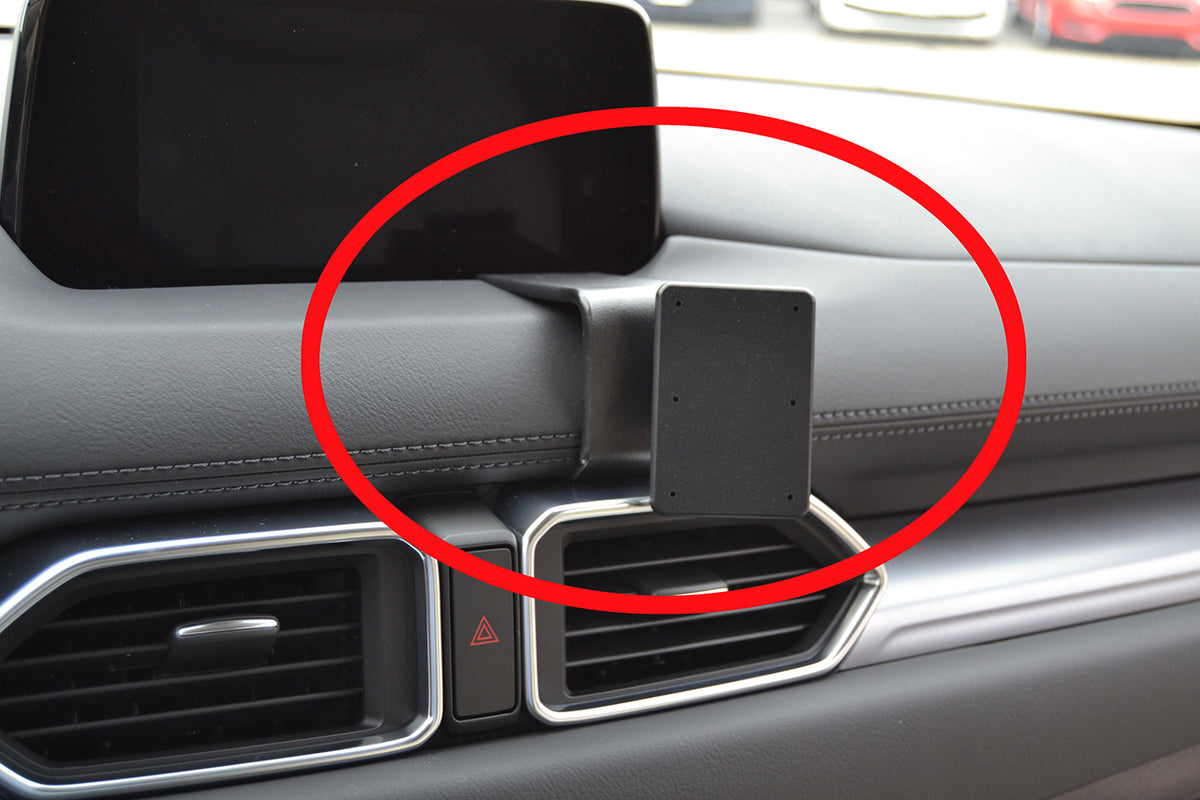 Brodit ProClip 855350 voor Mazda CX-5 2017-2020 - productfoto zwarte ABS montagebasis