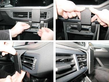 Brodit ProClip 855370 voor Volkswagen Polo 2018-2025 - ProClip geplaatst in het voertuig