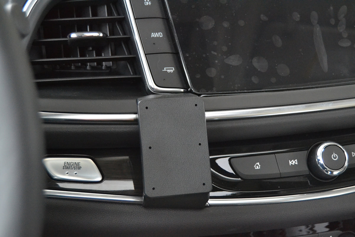 Brodit ProClip 855378 voor Buick Enclave 2018-2024 - productfoto zwarte ABS montagebasis