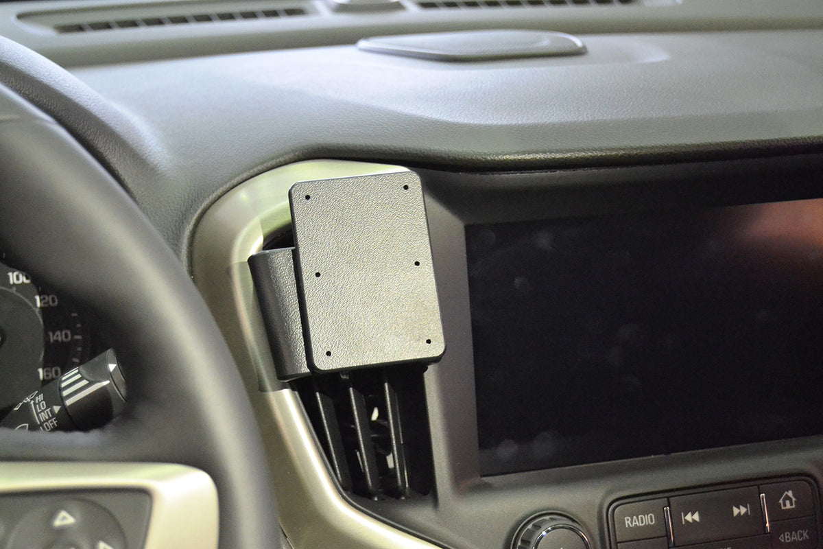 Brodit ProClip 855379 voor GMC Terrain 2018-2024 - productfoto zwarte ABS montagebasis