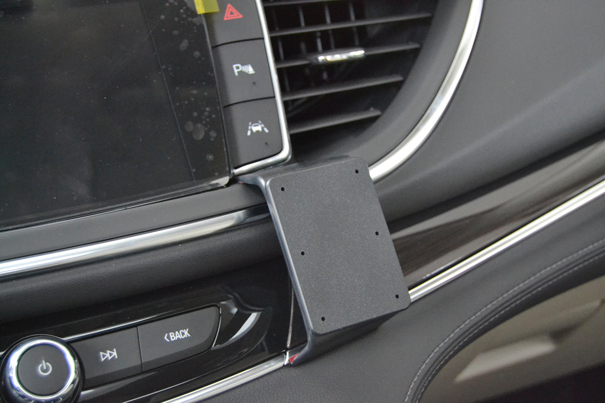 Brodit ProClip 855382 voor Buick Enclave 2018-2024 - productfoto zwarte ABS montagebasis