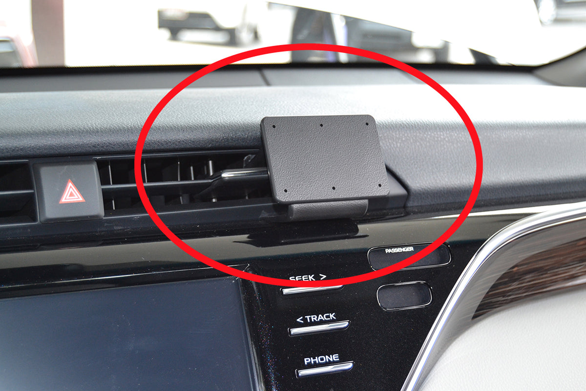 Brodit ProClip 855386 voor Toyota Camry 2018-2021 - productfoto zwarte ABS montagebasis