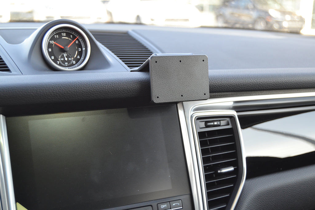 Brodit ProClip 855387 voor Porsche Macan 2015-2019 - productfoto zwarte ABS montagebasis