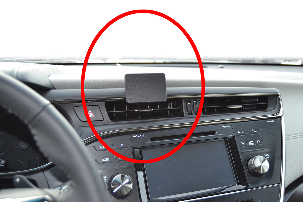 Brodit ProClip 855390 voor Toyota Avalon 2013-2018 - productfoto zwarte ABS montagebasis