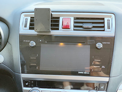 Brodit ProClip 855406 voor Subaru Outback 2015-2019 en Subaru Outback 2015-2020 - productfoto zwarte ABS montagebasis
