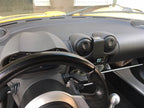 Brodit ProClip 855407 voor Lotus Exige 2012-2021 en Lotus Elise 2012-2021 - productfoto zwarte ABS montagebasis