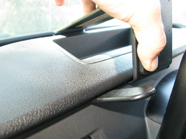 Brodit ProClip 855414 voor Ford Transit Custom 2018-2023 - montagepositie op dashboard