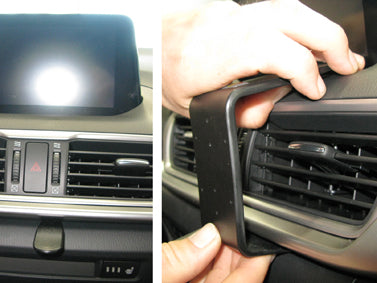 Brodit ProClip 855416 voor Mazda 3 2017-2018 - montagepositie op dashboard