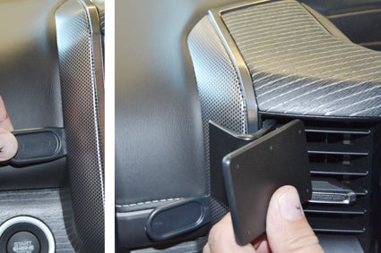 Brodit ProClip 855417 voor Dodge Ram Pick Up 1500 2019-2026 en Ram Pick Up 1500 2019-2026 - montagepositie op dashboard
