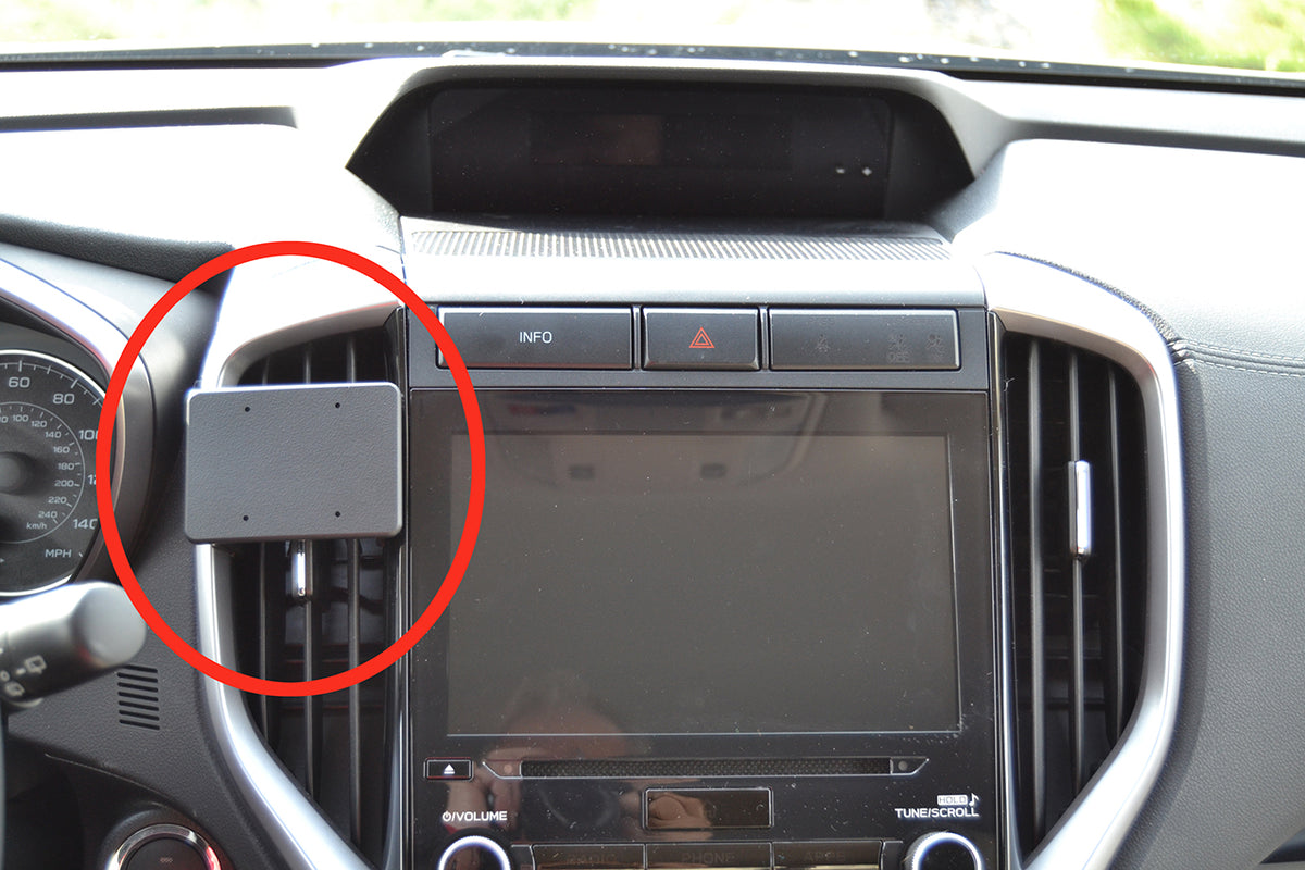 Brodit ProClip 855429 voor Subaru Ascent 2018-2026 - productfoto zwarte ABS montagebasis