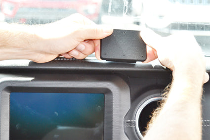 Brodit ProClip 855431 voor Jeep Wrangler 2018-2023, Jeep JL 2019-2023 en Jeep Gladiator 2020-2023 - ProClip geplaatst in het voertuig