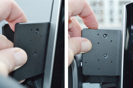 Brodit ProClip 855453 voor Suzuki Swace 2021-2024 en Toyota Corolla 2019-2026 - ProClip geplaatst in het voertuig