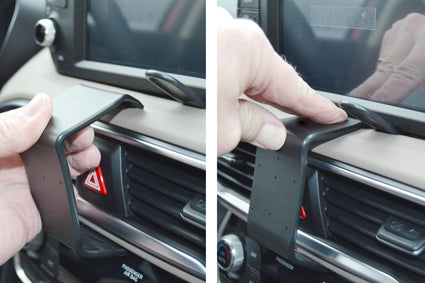 Brodit ProClip 855468 voor Hyundai Santa Fe 2019-2021 - detail van dashboardmontage