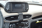 Brodit ProClip 855468 voor Hyundai Santa Fe 2019-2021 - productfoto zwarte ABS montagebasis