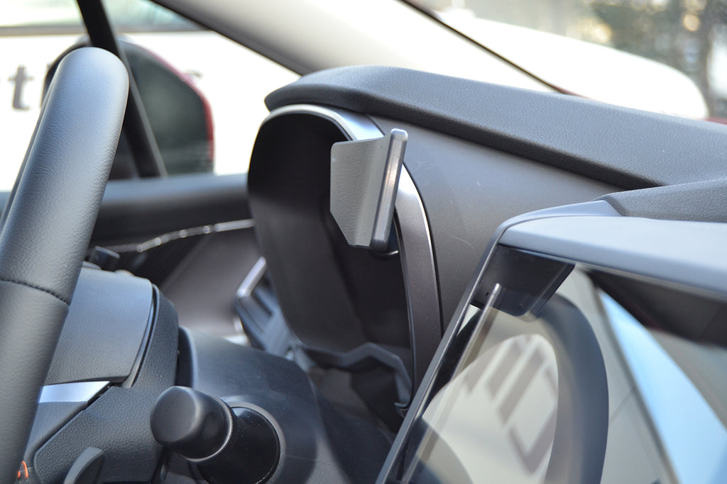 Brodit ProClip 855472 voor Subaru XV 2018-2023 en Subaru Impreza 2017-2023 - productfoto zwarte ABS montagebasis