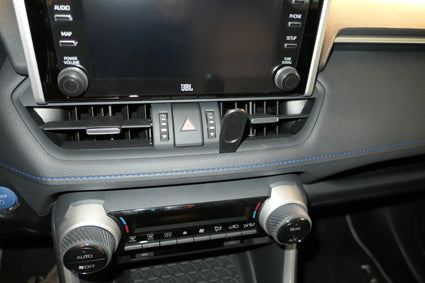 Brodit ProClip 855489 voor Toyota RAV 4 2019-2025 - montagepositie op dashboard