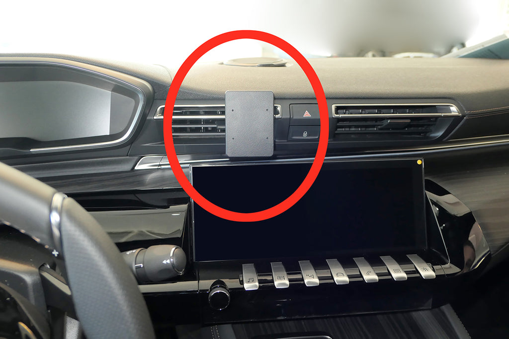 Brodit ProClip 855493 voor Peugeot 508 2019-2026 - productfoto zwarte ABS montagebasis