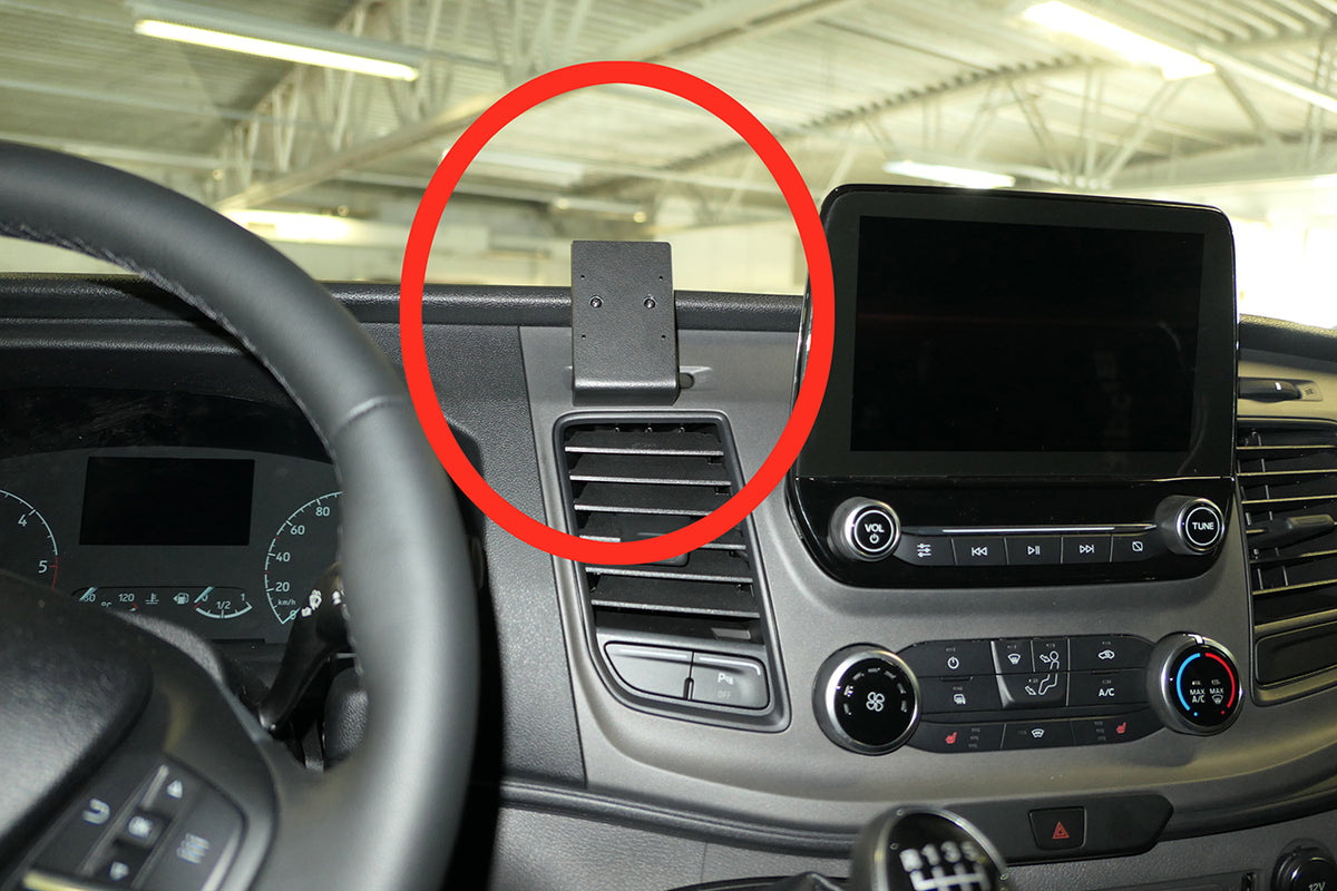 Brodit ProClip 855499 voor Ford Transit Custom 2018-2023, Ford Transit 2020-2024 en Ford Tourneo Custom 2019-2023 - montagefoto 7